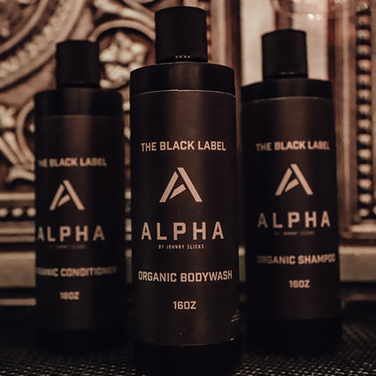 Harris&Co Alpha Organic Body Wash – Activated Charcoal & Exfoliating, 16oz
