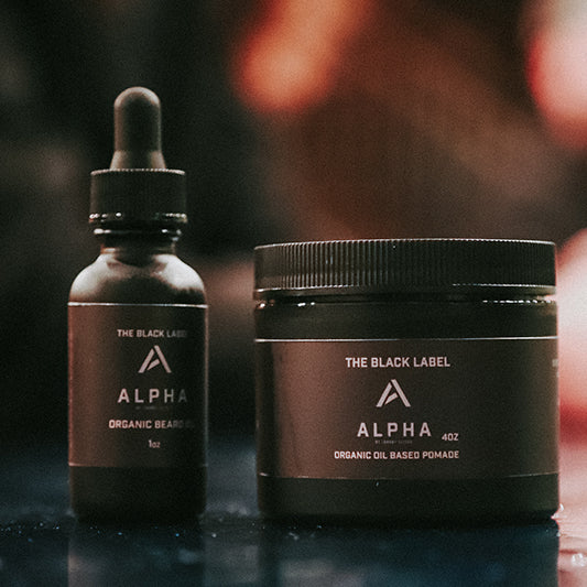 Harris&Co Alpha Oil Based Pomade – High Shine, Promotes Hair Growth, Masculine Scent