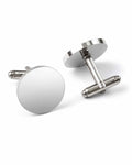 Modern Circle Cuff Links