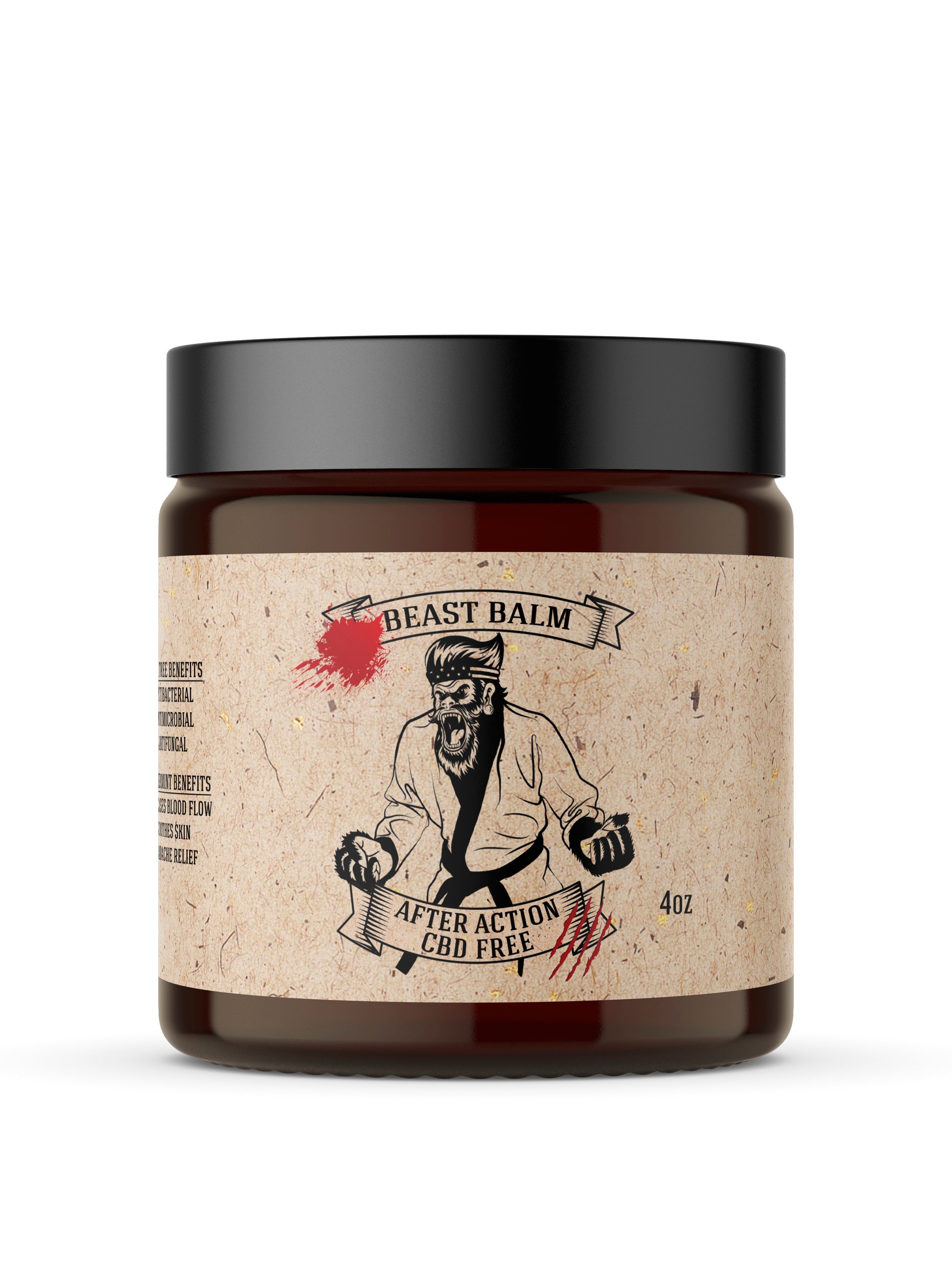 Harris&Co After Action Beast Balm – Organic Recovery Balm, Hemp-Free, Peppermint & Tea Tree