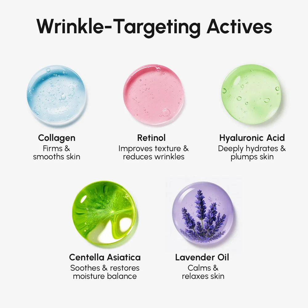 Marée Anti-Wrinkle Forehead Patches – Hydrogel Smoothing & Lifting Patches