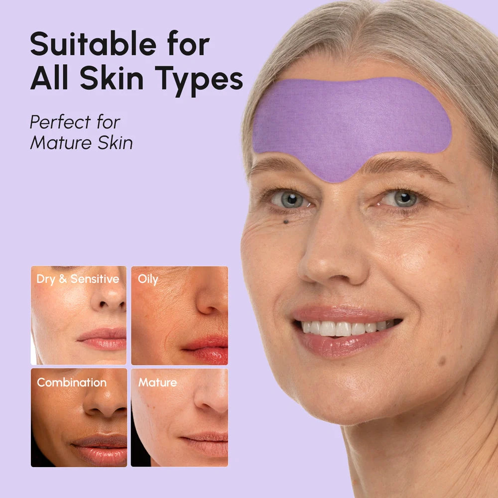 Marée Anti-Wrinkle Forehead Patches – Hydrogel Smoothing & Lifting Patches