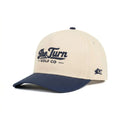 Harris&Co The Turn Navy Two-Tone Golf Snapback Hat – Cotton, Adjustable