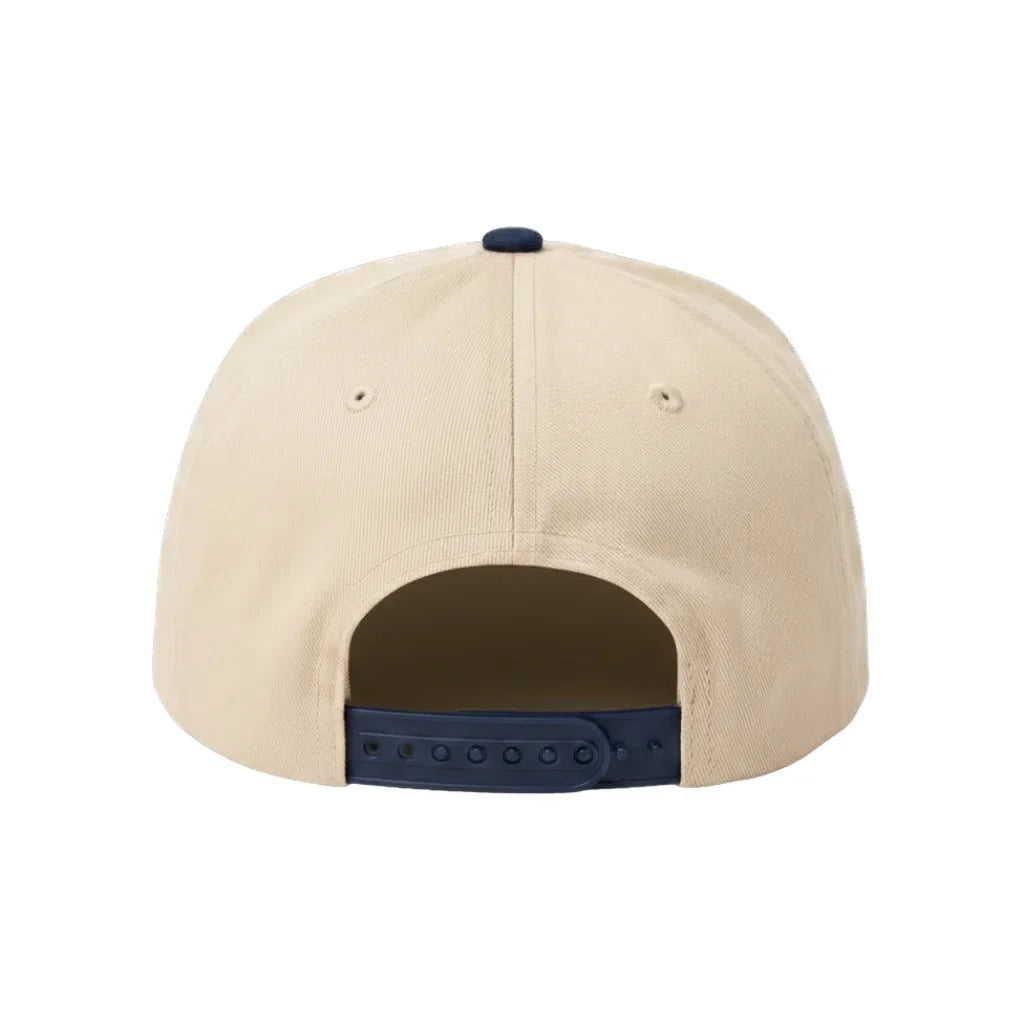 Harris&Co The Turn Navy Two-Tone Golf Snapback Hat – Cotton, Adjustable
