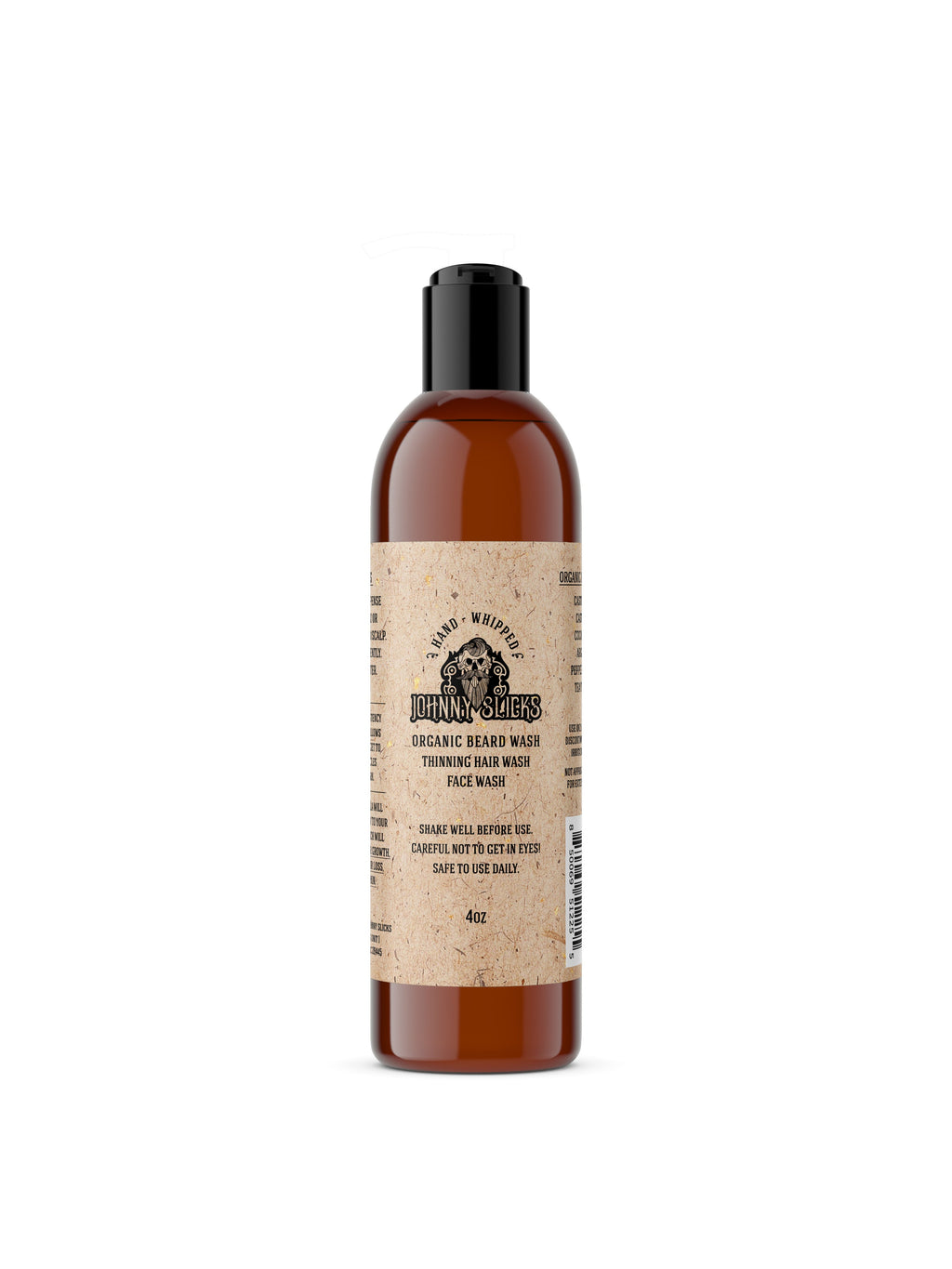 Harris&Co Organic Hand-Whipped Beard Wash – Antimicrobial, Deep Cleansing