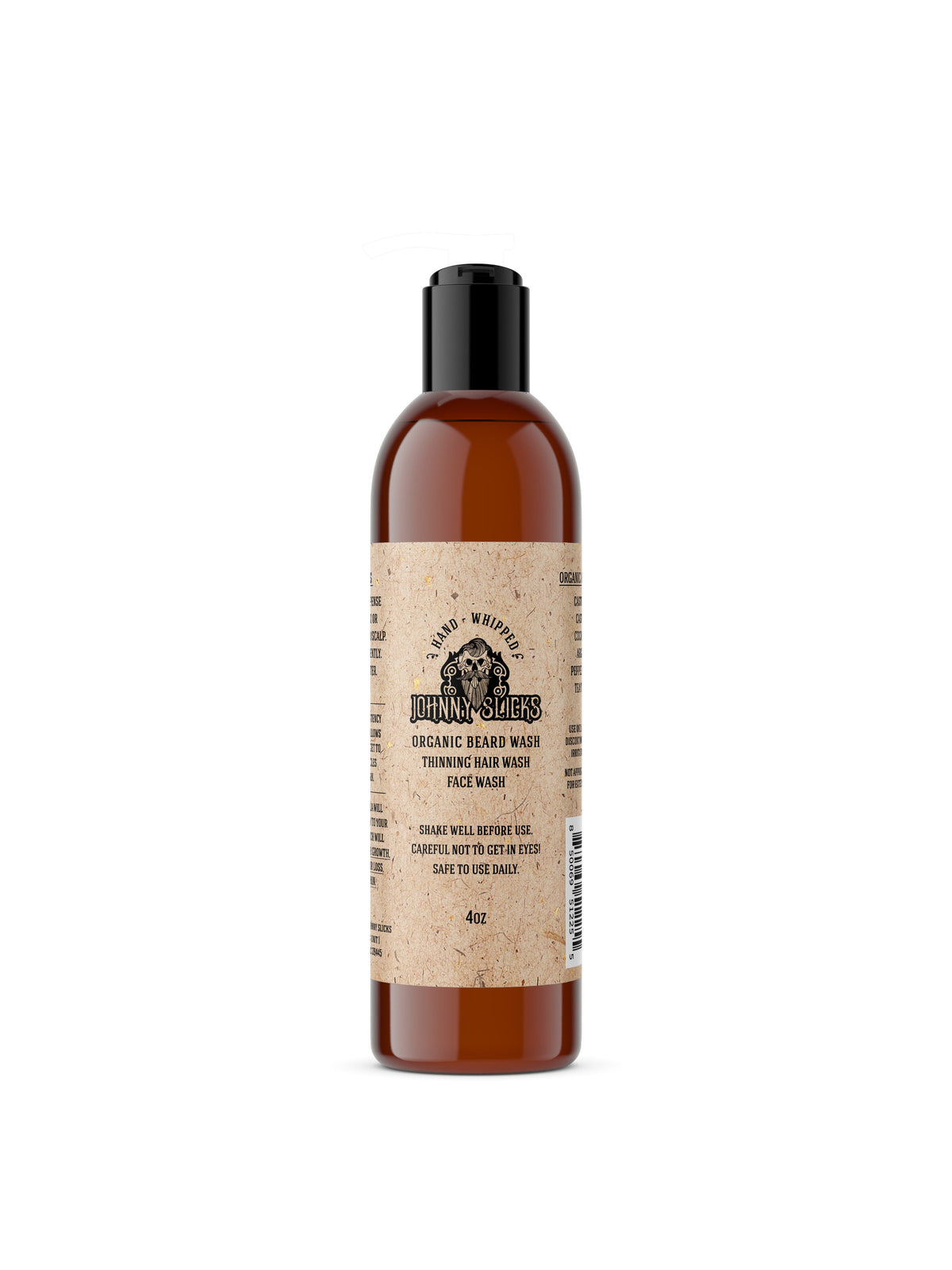 Harris&Co Organic Hand-Whipped Beard Wash – Antimicrobial, Deep Cleansing