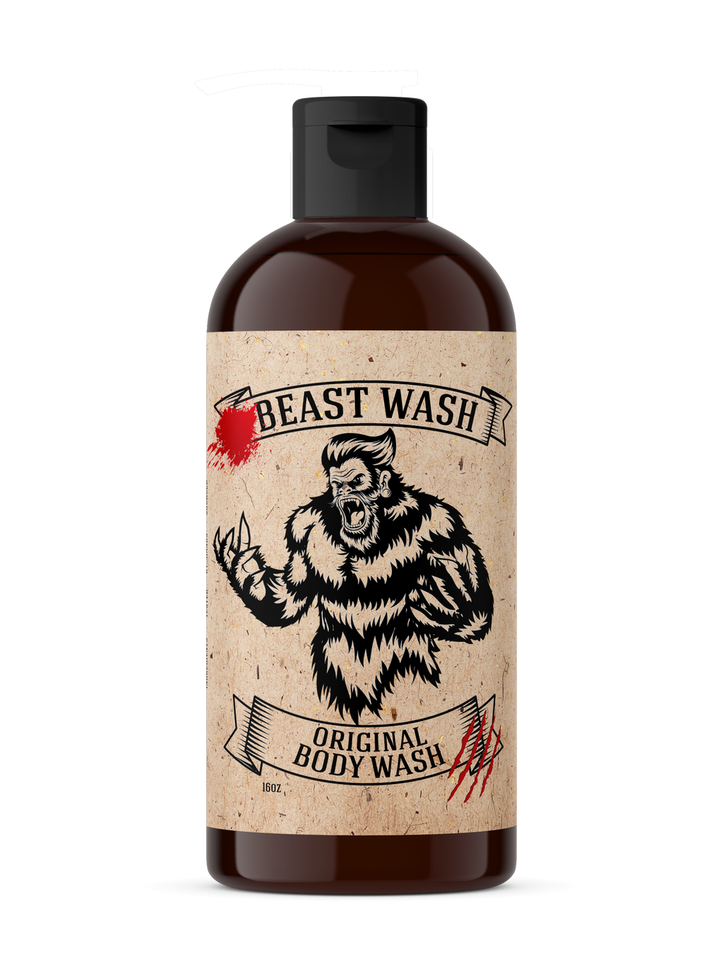 Harris&Co Organic Body Wash – All-Natural, Sensitive & Tough Skin, 16oz
