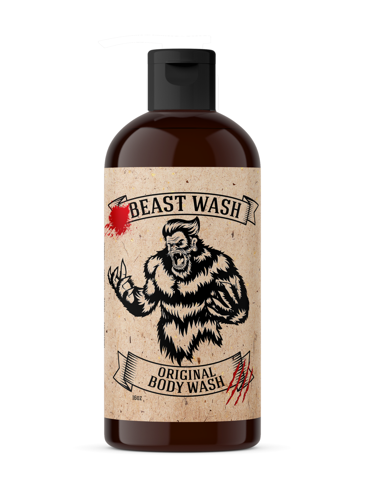 Harris&Co Organic Body Wash – All-Natural, Sensitive & Tough Skin, 16oz