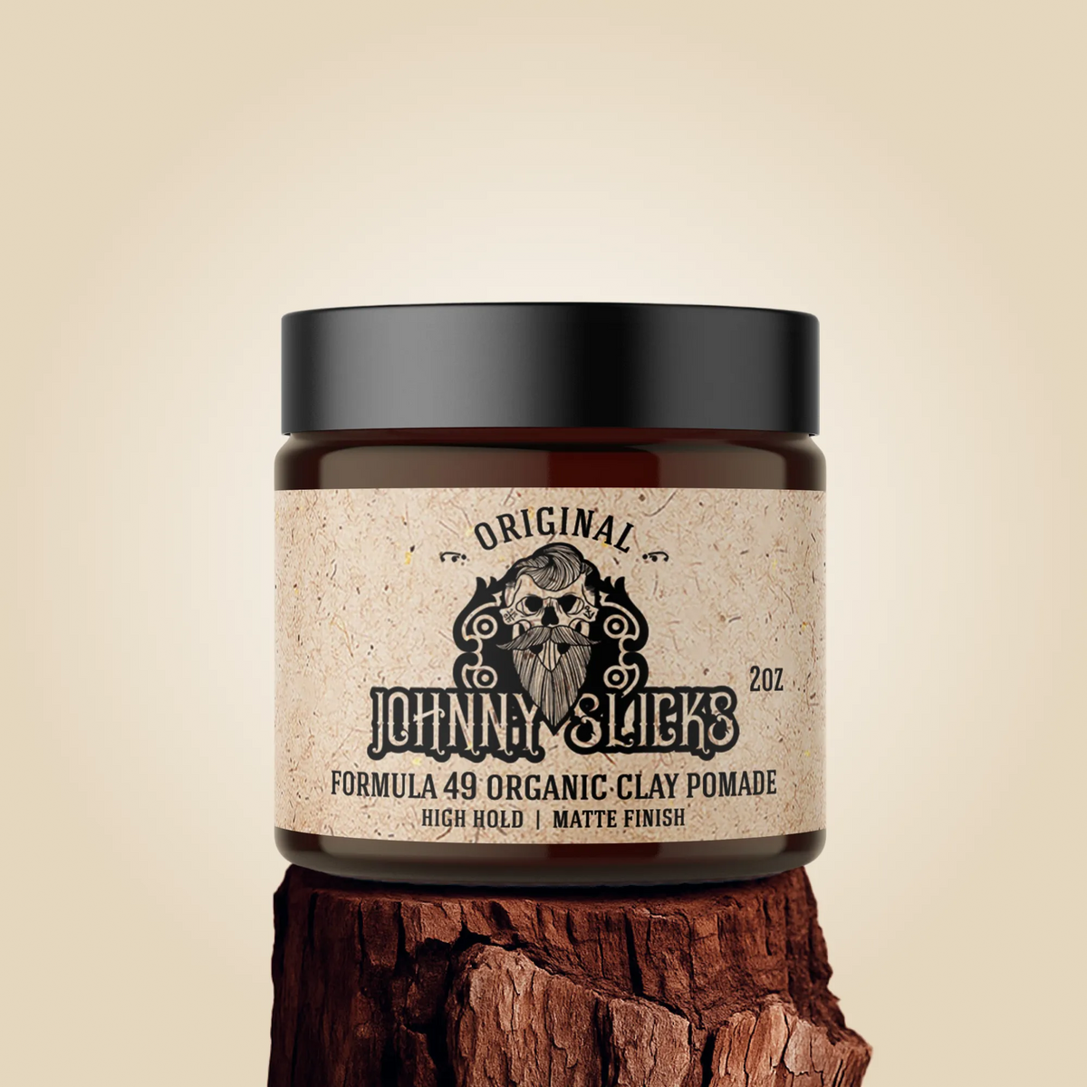 Harris&Co Formula 49 Organic Clay Pomade – Strong Hold, Matte Finish