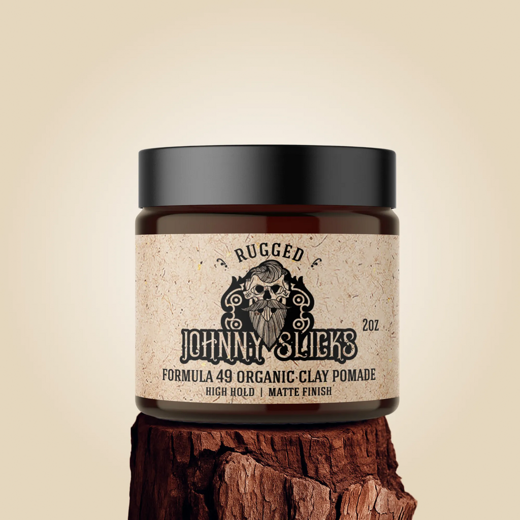 Harris&Co Formula 49 Organic Clay Pomade – Strong Hold, Matte Finish