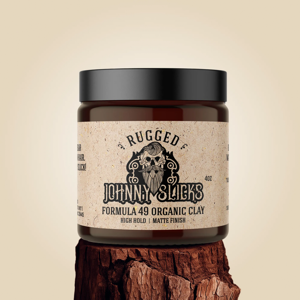 Harris&Co Formula 49 Organic Clay Pomade – Strong Hold, Matte Finish