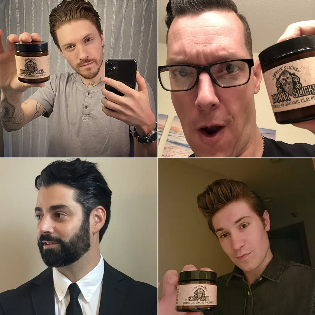 Harris&Co Formula 49 Organic Clay Pomade – Strong Hold, Matte Finish